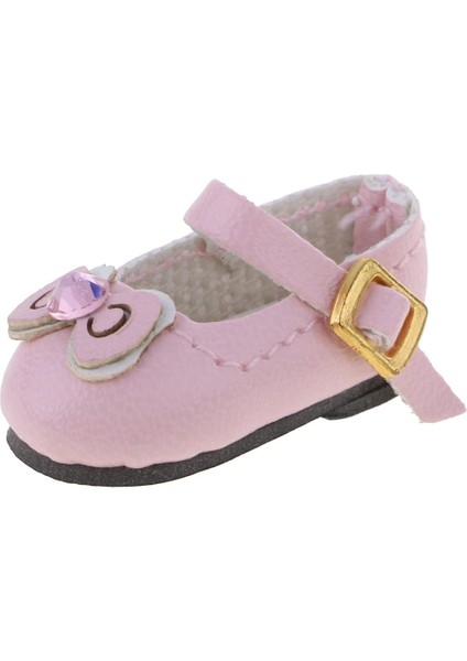 Ilmek Ayak Bileği Kayışı Pu Deri Ayakkabı Için 12 '' Blythe Bebek Aksesuarları Pembe (Yurt Dışından)