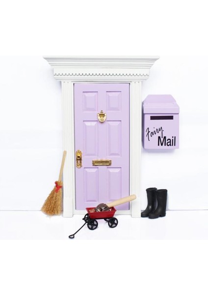 1/12 Dollhouse Minyatür Bahçe Bahçe Dekoru Accs Siyah Kauçuk Yağmur Botları Çifti (Yurt Dışından)