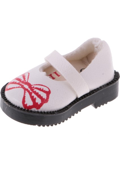 1 Pair Trendy Bebek Düz Ayakkabı 1/6 Için Fit 12 Inç Neo Blythe Azone Bebekler Beyaz (Yurt Dışından) modelleri