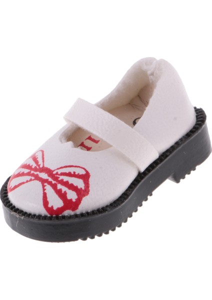 1 Pair Trendy Bebek Düz Ayakkabı 1/6 Için Fit 12 Inç Neo Blythe Azone Bebekler Beyaz (Yurt Dışından) fırsatları