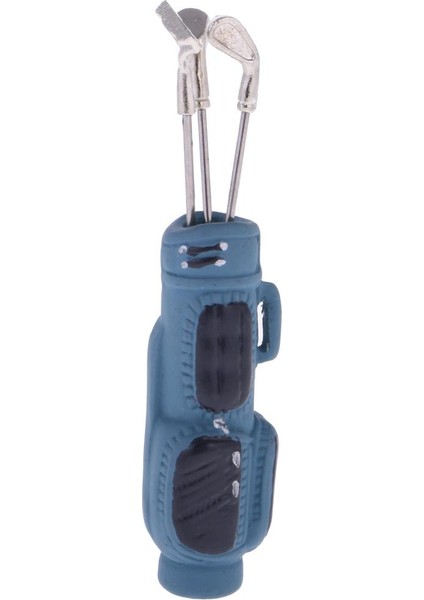 1:12 Ölçekli Golf Çantası ile 3 Sticks Dollhouse Minyatür Dekorasyon Accs Mavi (Yurt Dışından) fiyatları