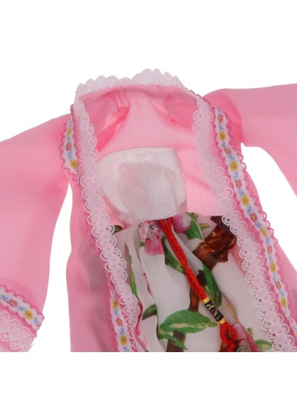 Pembe Çin Geleneksel Stil Bez Elbise Kıyafet Bebekler Giyim Giysi Için Fit Giydir Aksesuarları Çocuk Oyuncak Hediye (Yurt Dışından) indirimleri