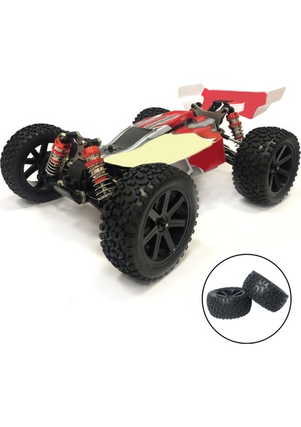Rc Lastikler Modifikasyon Aksesuarları Dıy Wltoys Için 124018 124017 1/12 Rc Araba 2 Adet Ön (Yurt Dışından) fırsatları