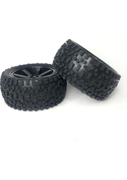 Rc Lastikler Modifikasyon Aksesuarları Dıy Wltoys Için 124018 124017 1/12 Rc Araba 2 Adet Ön (Yurt Dışından) indirimleri