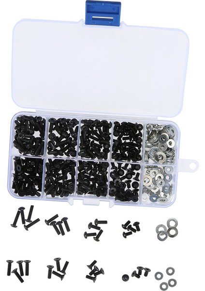 340 Bir Sette Özel Onarım Aracı Vida Kutusu Kiti 1/10 Hsp Rc Araba Için (Yurt Dışından)