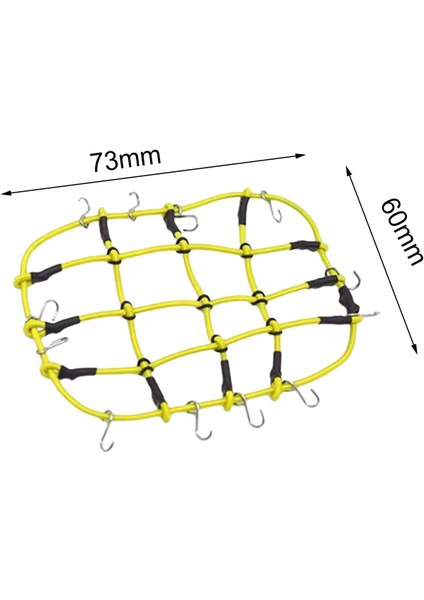 Dekorasyon Bagaj Net 73X60MM 1/24 1:24 Ölçekli W / Trawrıcs Parçaları Için Kanca (Yurt Dışından) fiyatları