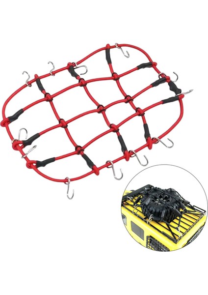 Dekorasyon Bagaj Net 73X60MM 1/24 1:24 Ölçekli W / Trawrıcs Parçaları Için Kanca (Yurt Dışından)