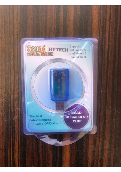 USB 2.0 Ses Kartı 5.1 Ch USB To Ses Çevirici