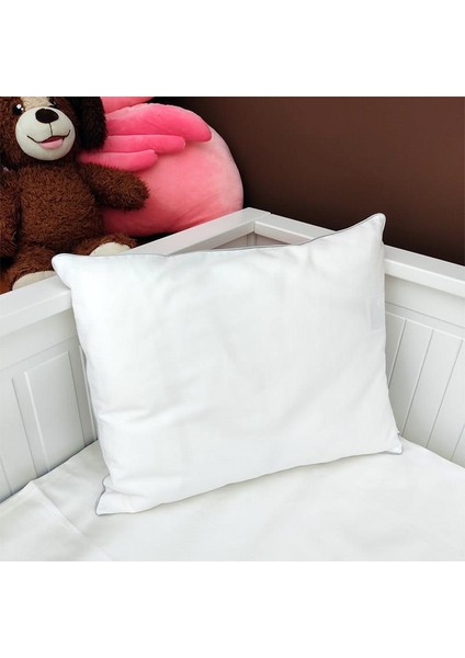 Iz Concept Pamuklu Bebek Yastığı 1-4 Yaş Saf Silikon Dolgulu 35X45 255GR  - Premium Quality Baby Pillow