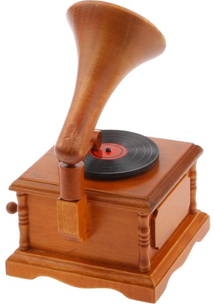 Düğün Mart ile Vintage Gramofon Clockwork Müzik Kutusu Müzikal Hareketi (Yurt Dışından) fırsatları