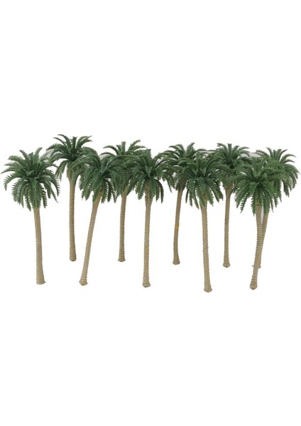 10 Adet Diorama Wargame Beach Düzeni Modeli Tren Hindistan Cevizi Palmiye Ağaçları Ho Oo 16 cm (Yurt Dışından) fırsatları