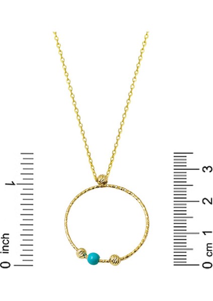 Toplu Halka Taşsız Altın Kolye indirimleri