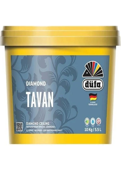 Diamond Tavan Boyası 10 kg Beyaz