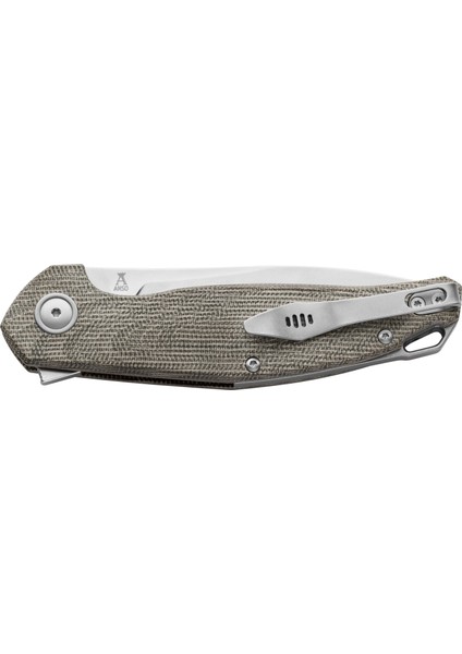 Goccia Green Canvas Micarta Çakı