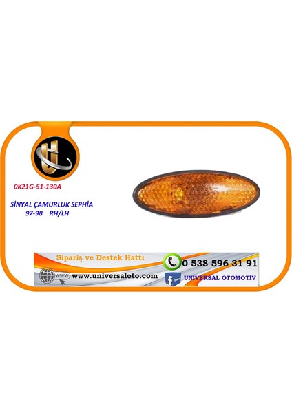 Sinyal Çamurluk Sephia 97-98 Lh/rh