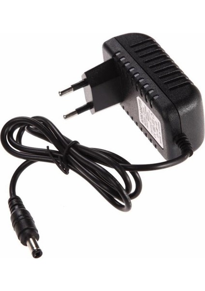 12 Volt 2 Amper Plastik Kasa Priz Tipi Adaptör 12V 2A Adaptör IP20