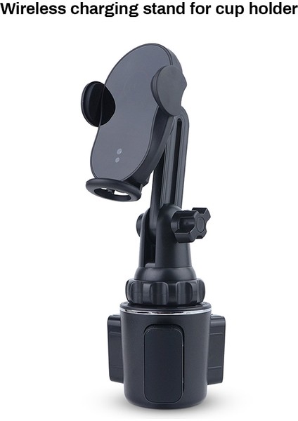 Araba Kızılötesi Sensör Otomatik 15 W Kablosuz Hızlı Şarj Araba Telefonu Tutucu (Yurt Dışından)