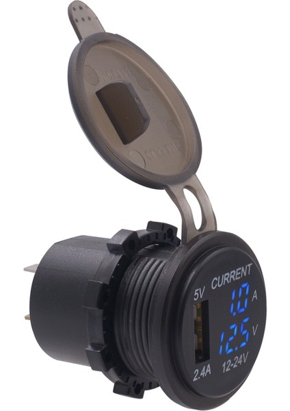 LED Dijital Voltmetre ile USB Şarj Güç Çıkışı Adaptörü (Yurt Dışından) fırsatları