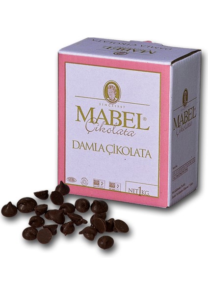 Damla Çikolata Bitter 1 kg