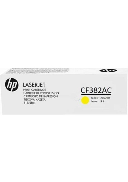312A-CF382AC Sarı Orjinal Toner Hp Laserjet Mfp M476DN