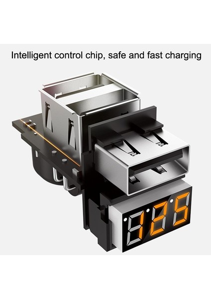 HY10 3 In 1 Çakmak Dönüşüm Fiş Araç Şarj Cihazı Gümüş (Yurt Dışından) modelleri