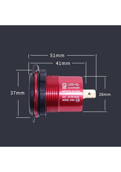 Metal Çift USB Araç Şarj 5 V 4.8A Alüminyum Alaşımlı Araç Şarjı (Yurt Dışından) modelleri