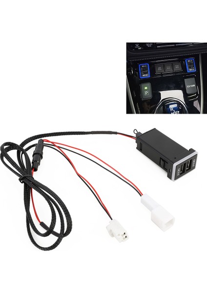 Araba Qc3.0 Hızlı Şarj USB Arabirim Modifikasyon Şarjı (Yurt Dışından)