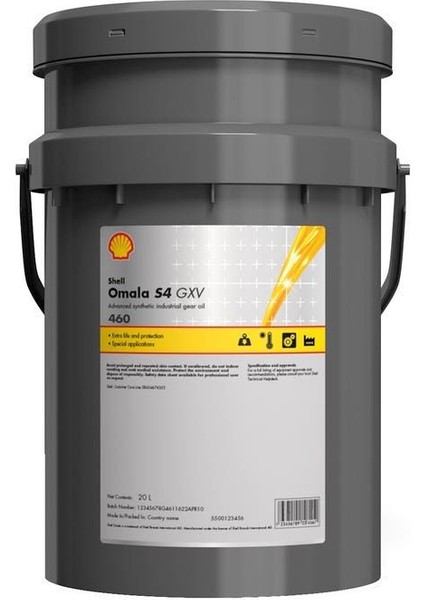 Omala S4 We 460 Şanzıman Dişli Yağı - 20 Litre