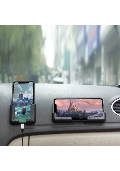 3 Pairs Araç Cep Telefonu Tutucu Ayarlanabilir Standı Siyah (Yurt Dışından) fiyatları