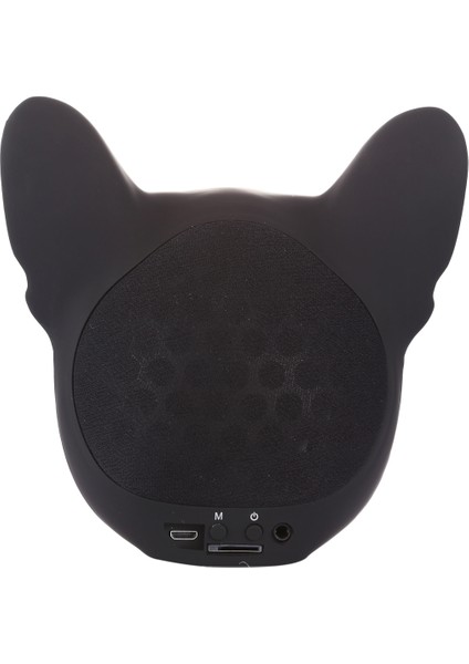 Aerobull Bulldog Moda Taşınabilir Bluetooth Kablosuz Stereo Hoparlör Siyah (Yurt Dışından)