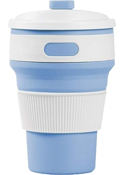 350 ml Katlanır Taşınabilir Silikon Teleskopik Çok Fonksiyonlu Termos (Yurt Dışından)