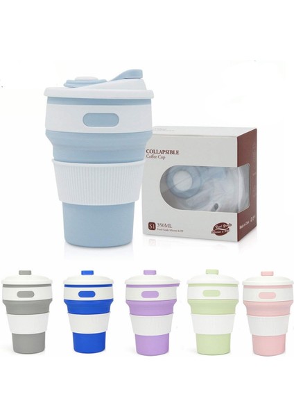 350 ml Katlanır Taşınabilir Silikon Teleskopik Çok Fonksiyonlu Termos (Yurt Dışından) fiyatları