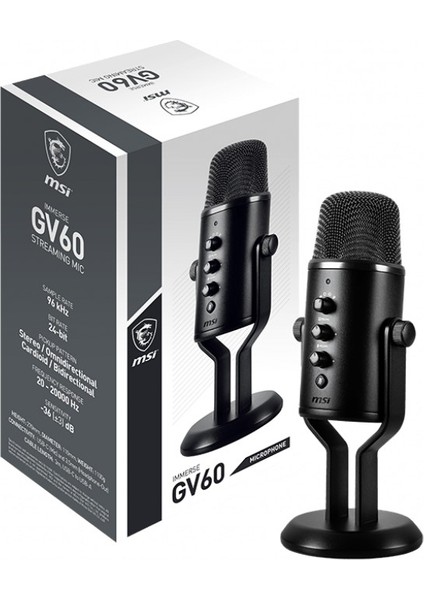Immerse GV60 Streaming Mikrofon