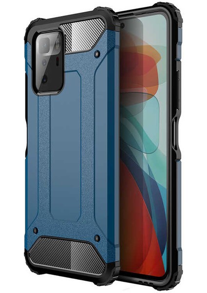 Xiaomi Poco X3 Gt Kılıf Armor Hybrid Zırh Silikon