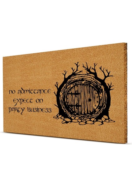 Paspas Yüzüklerin Efendisi Hobbit Door Desenli
