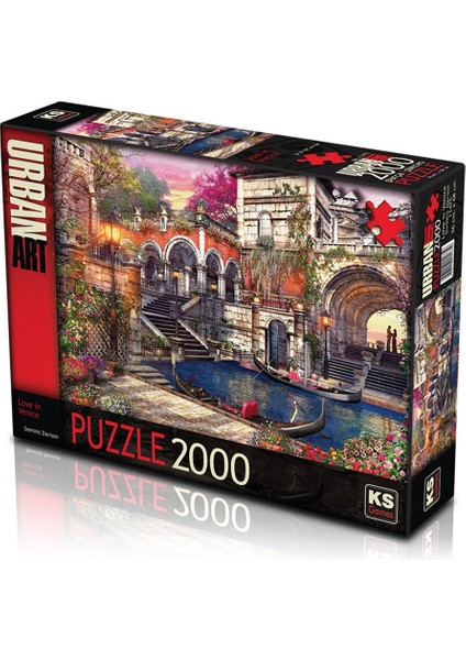 11475 Ks, Love In Venice, 2000 Parça Puzzle