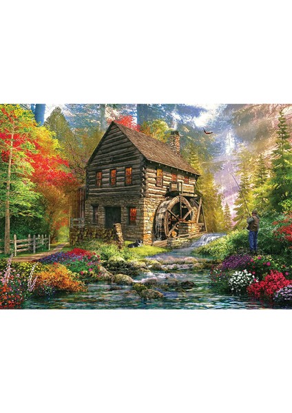 Elasya Hediyelik 11476 Ks, Mill Cottage, 2000 Parça Puzzle