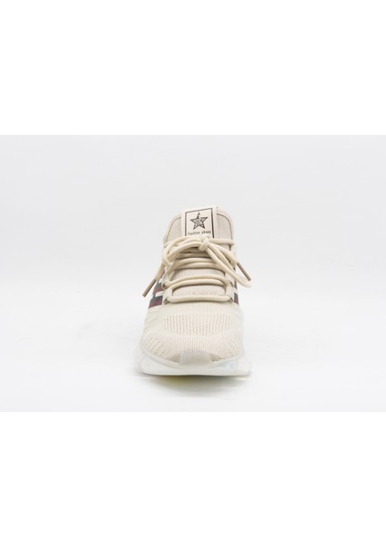 Gj 307 Bej Bayan Sneaker Kadın Casual