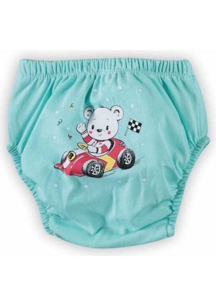 Pamuk 3'lü Erkek Kombin 1 Şirin Alıştırma Külodu