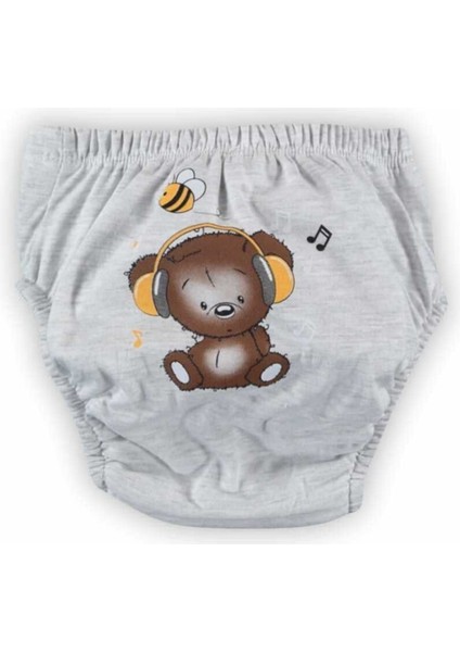 Pamuk 3'lü Erkek Kombin 1 Şirin Alıştırma Külodu modelleri