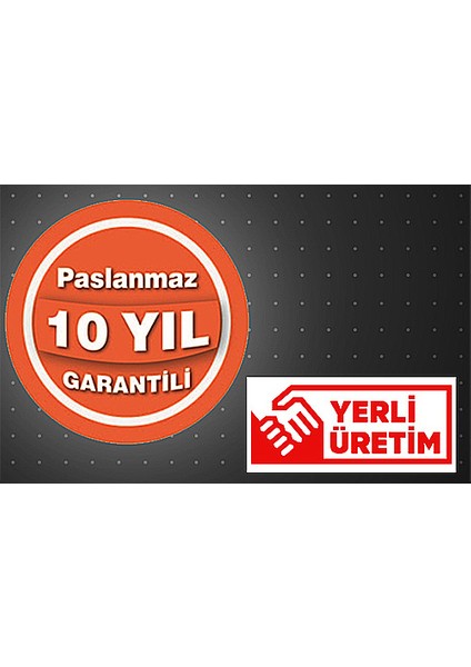 Çelik Banyo KU10-018 Paslanmaz Pirinç Kumru Montajlı Klozet Fırçası