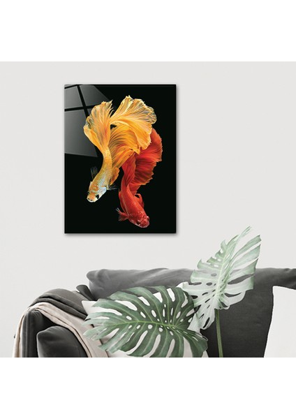 Hayvanlar | Cam Tablo | Balık | 30cm x 40cm fiyatları