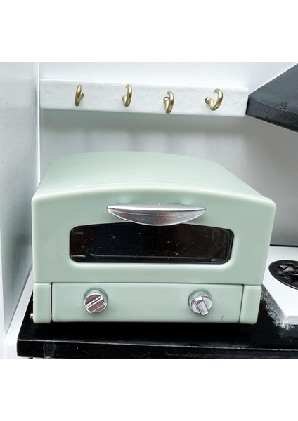 1/12 Mutfak Playset Erken Eğitici Oyuncaklar Çocuklar Için 3 4 5 6 Noel Hediyeler Yeşil Mikrodalga Fırın (Yurt Dışından) modelleri