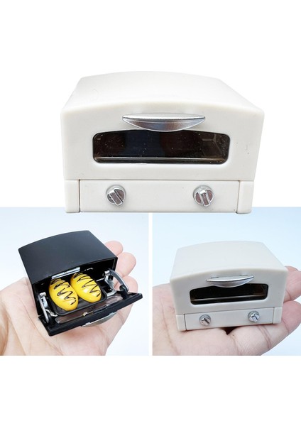 1/12 Mutfak Playset Erken Eğitici Oyuncaklar Çocuklar Için 3 4 5 6 Noel Hediyeler Bej Mikrodalga Fırın (Yurt Dışından) fırsatları