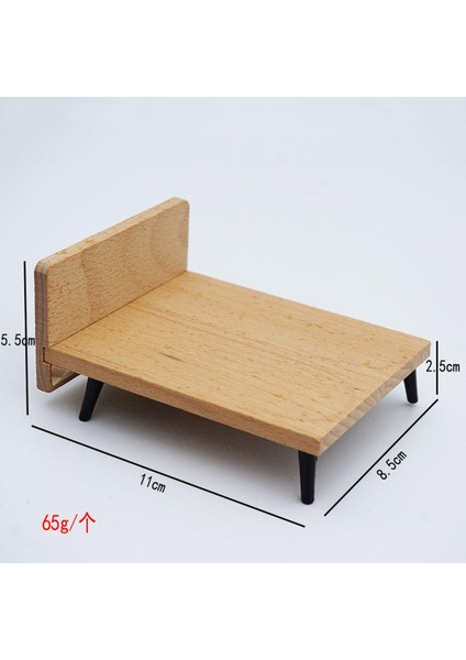 1:11 1/12 Dollhouse Mobilya Minyatür Dıy Mini Çocuklar Kız Çocuk Hırkaları Çift Kişilik Yatak (Yurt Dışından)