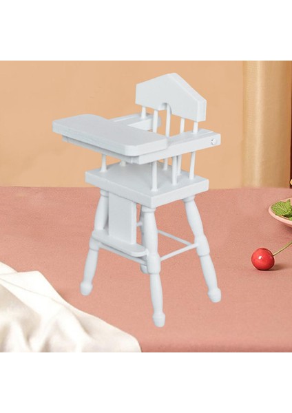 1/12 Bebek Yüksek Sandalye Dollhouse Minyatür Aksesuarları Tabure Sandalye Mutfak Için (Yurt Dışından) fırsatları