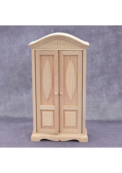 Simülasyon 1:12 Dollhouse Ahşap Kabine Oyna Pretend Oyuncak Dıy Kızlar Oyuncak (Yurt Dışından) modelleri