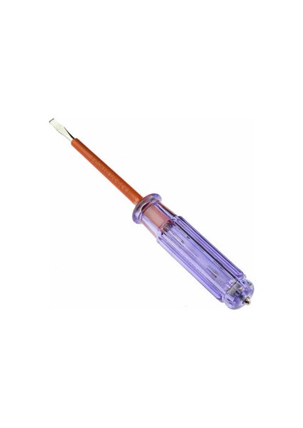 Düz Uçlu Elektrik Tornavidası Kontrol Kalemi