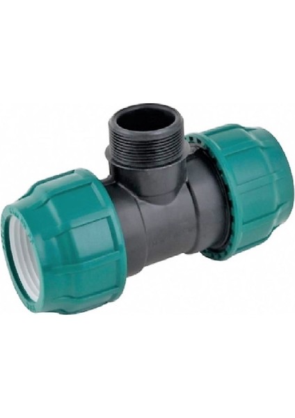 25*3/4"*25 Kaplin Erkek Te Yeşil (5 Adet)