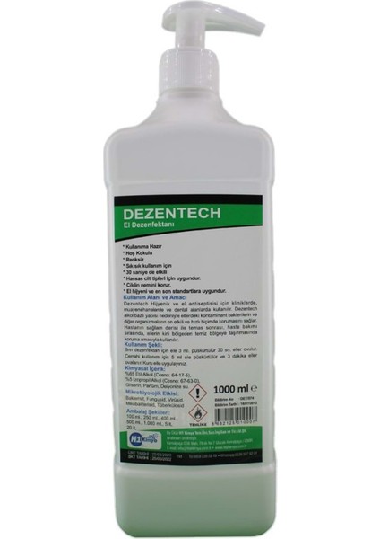 Dezenfektan 1lt
